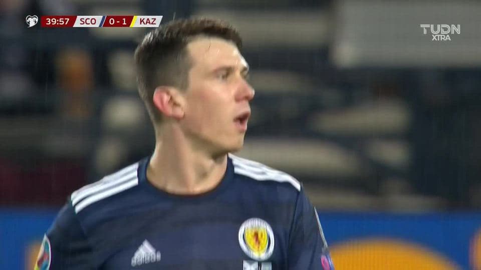 Tiro desviado de Callum McGregor