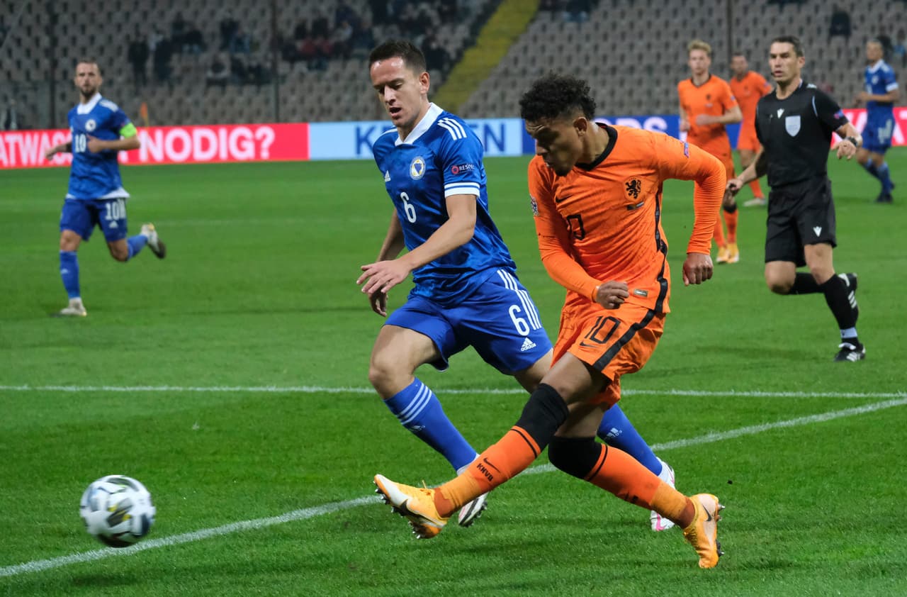 Holanda no puede ante Bosnia, empatan 0-0 en partido muy cerrado en el grupo 1, durante la tercera fecha de la UEFA Nations League.