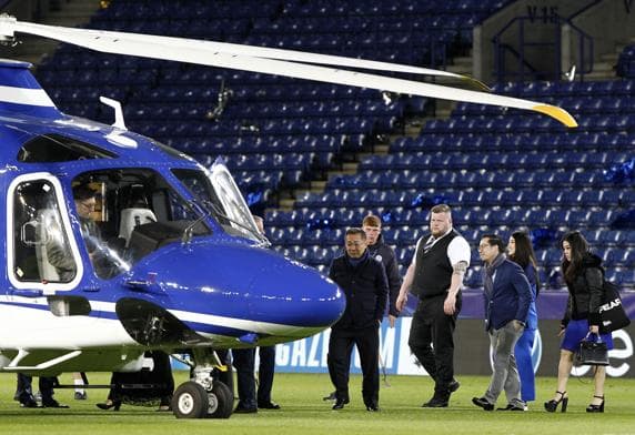 El helicóptero del propietario del Leicester City, Vichai Srivaddhanaprabha, se estrelló este sábado en los alrededores del King Power Stadium tras el juego contra el West Ham United.
