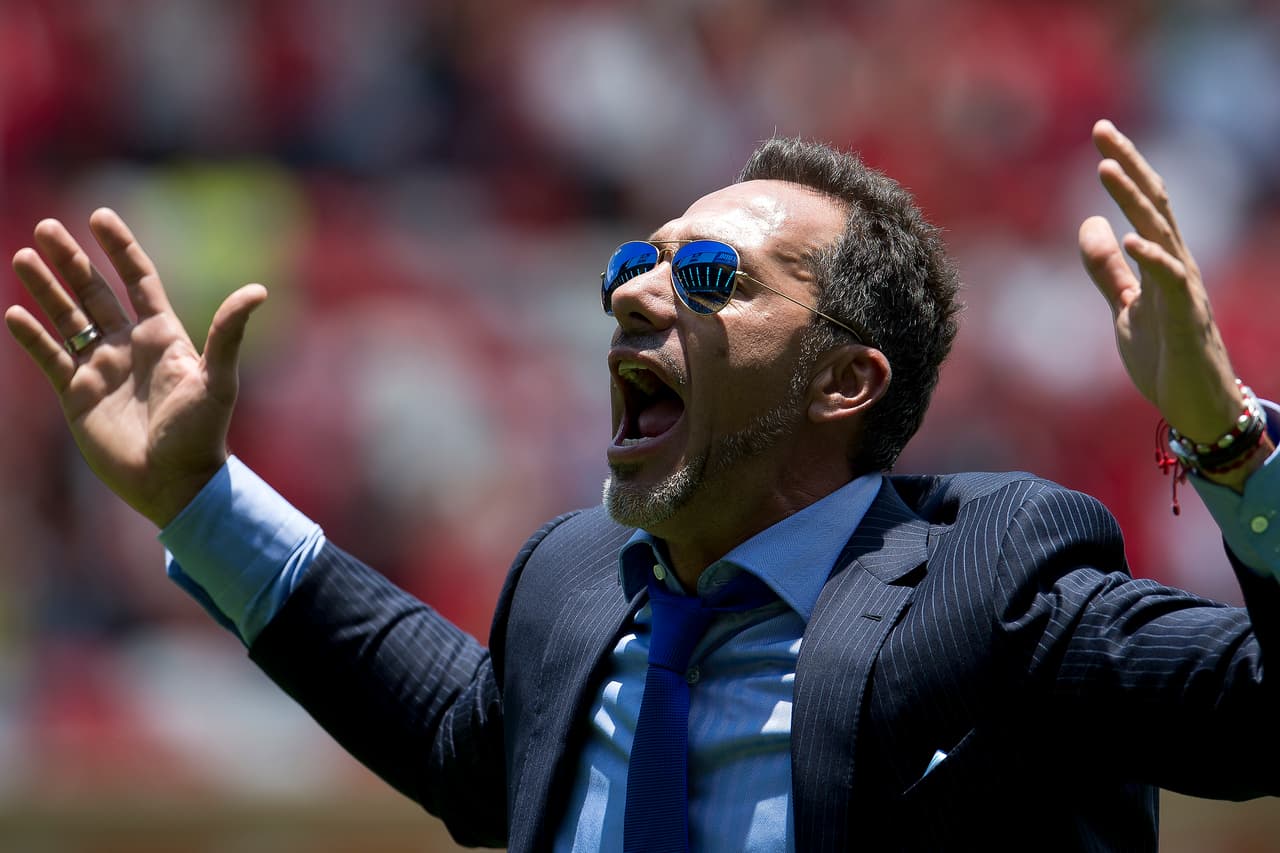 Gustavo Matosas, un técnico pasional en todo momento.