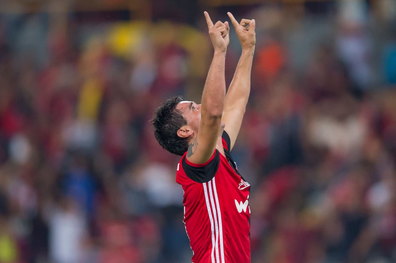 Matías Alustiza se mantiene con racha goleadora con Atlas, la misma que tuvo en el Clausura 2017. Ahora lleva tres tantos.