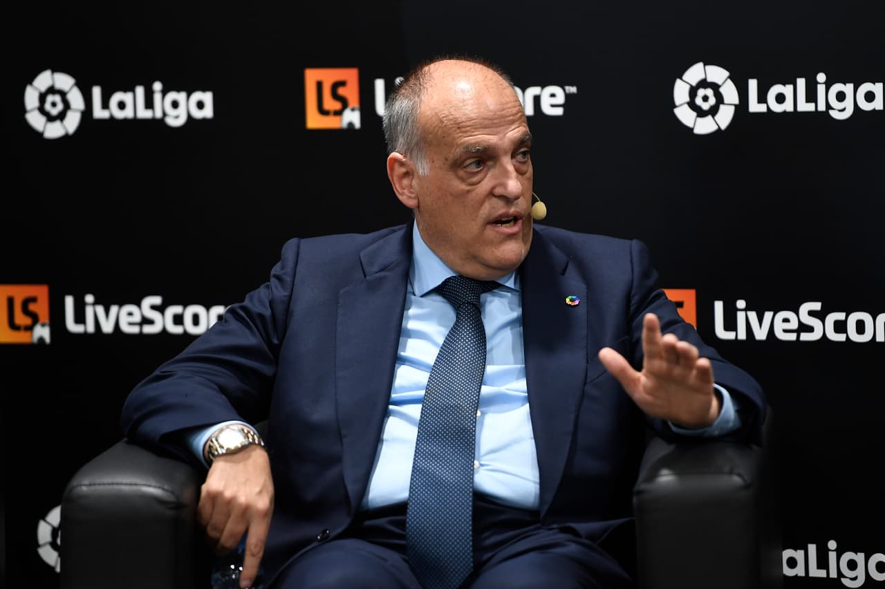 Javier Tebas, presidente de LaLiga, quiere sanciones inmediatas contra el PSG