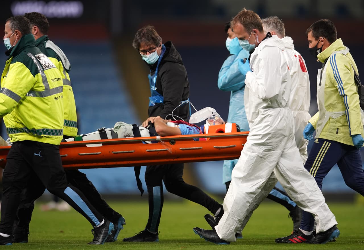 Eric García, del Manchester City, es dado de alta tras duro golpe con Ederson