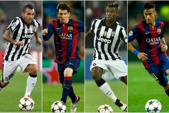 La Gran Final de la UEFA Champions League tendrá como protagonistas a estos 22 cracks que se brindarán al máximo para conseguir que sus equipos blaugranas o biaconeros puedan levantar la 'Orejona' en el Estadio Olímpico de Berlín.