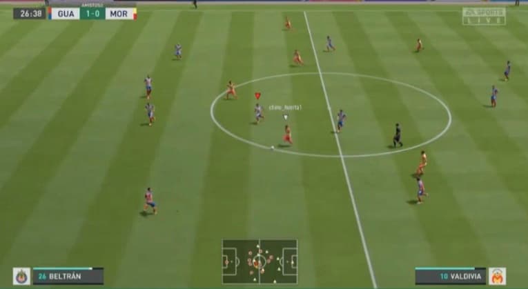 César Huerta le da una cucharada de su propia medicina a Raul Gudiño y con una voltereta se lleva los tres puntos en el cierre de la jornada 12 de la eLiga MX.