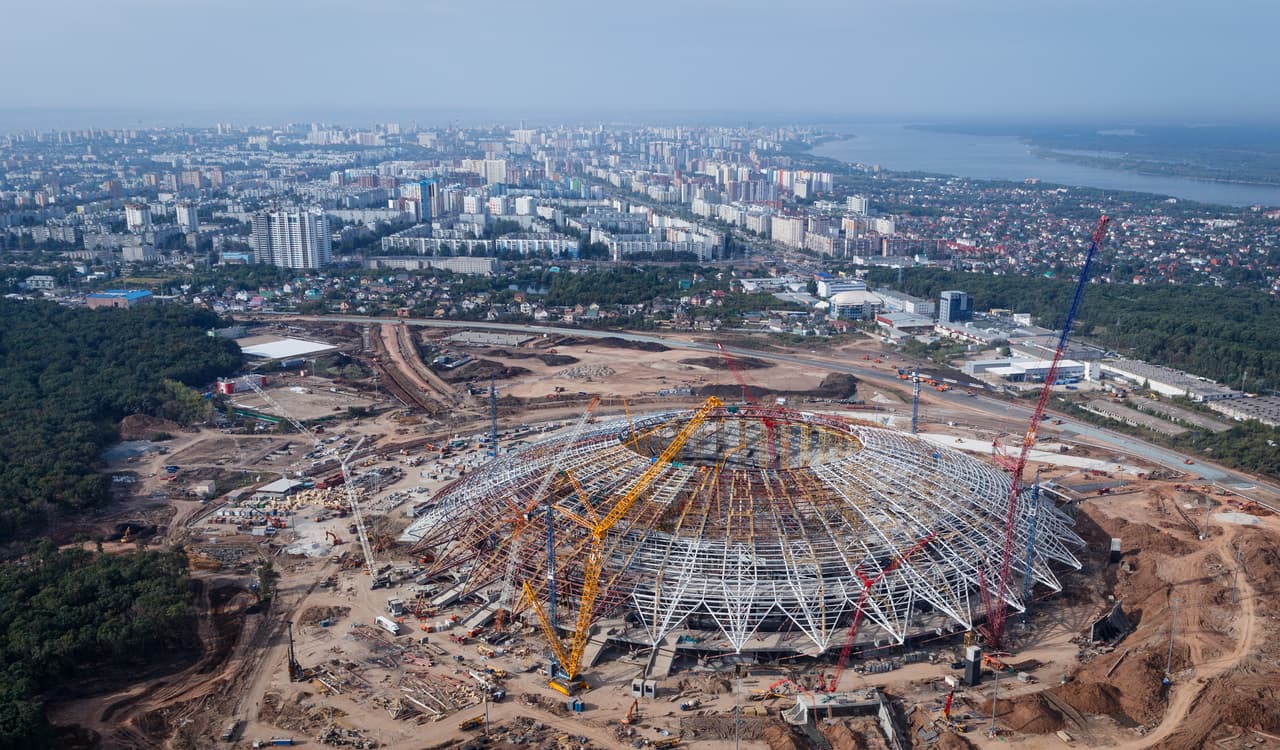 El escenario está presupuestado en un área de 930 hectáreas aunque no todas las obras previstas tienen que ver con deportes.