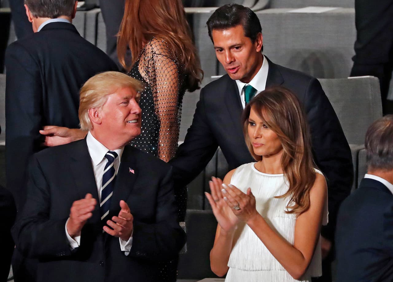 Enrique Peña Nieto: el presidente de México se reunió con Donald Trump en Hamburgo y tenía planeada una visita a la Casa Blanca para los primeros días de marzo.