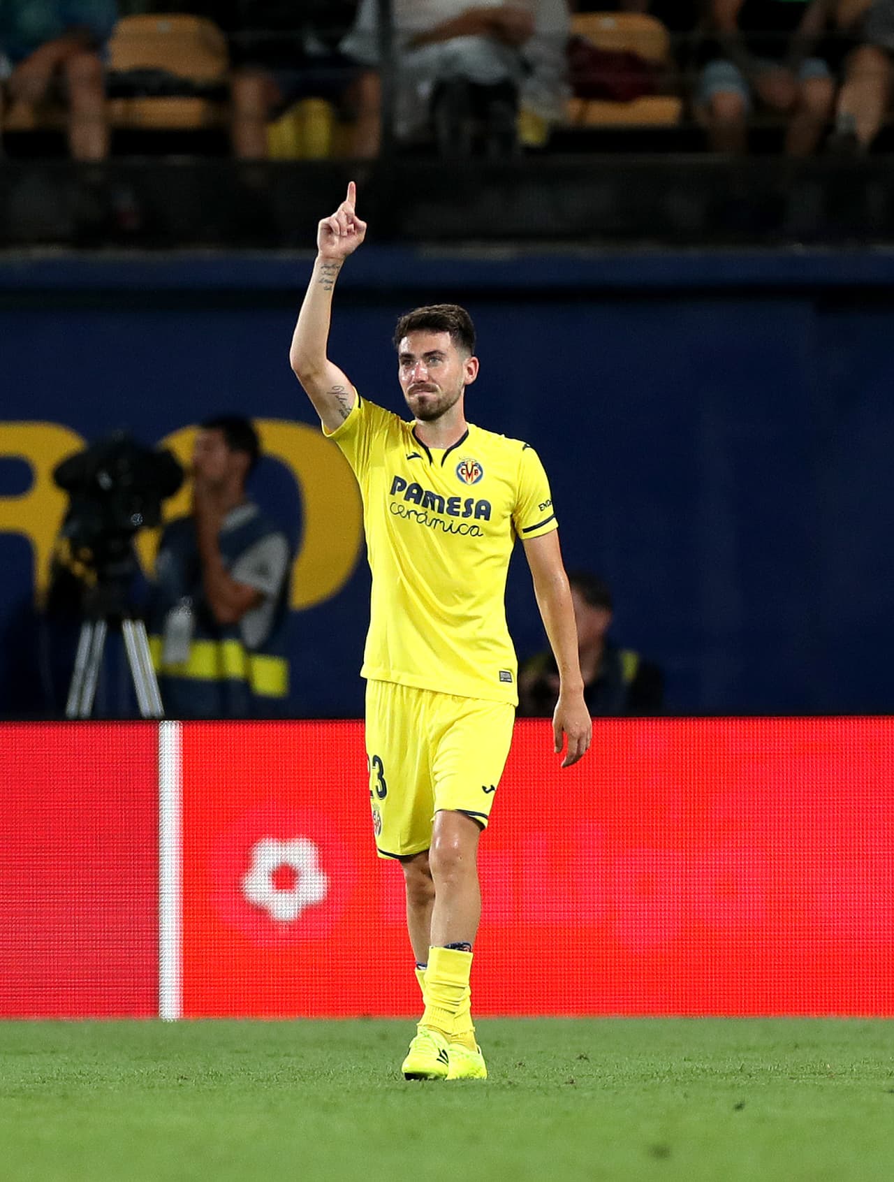 Moi Gómez aprovechó un centro en los linderos del área y con un Courtois vencido logró el segundo tanto para los locales al minuto 74.