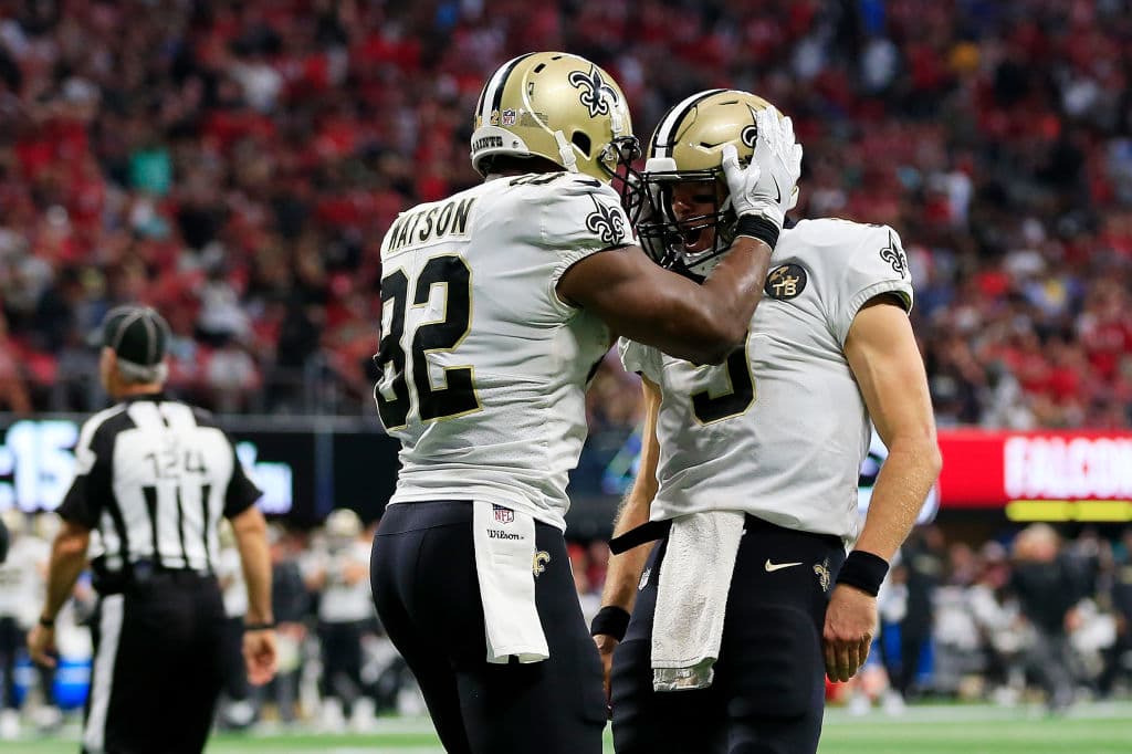 3) 
<b>New Orleans Saints (2-1)</b>. No es novedad que Drew Brees esté en ruta de superar las 5500 yardas por aire este año. La ofensiva de los Saints es no solo espectacular sino escandalosamente productiva.
