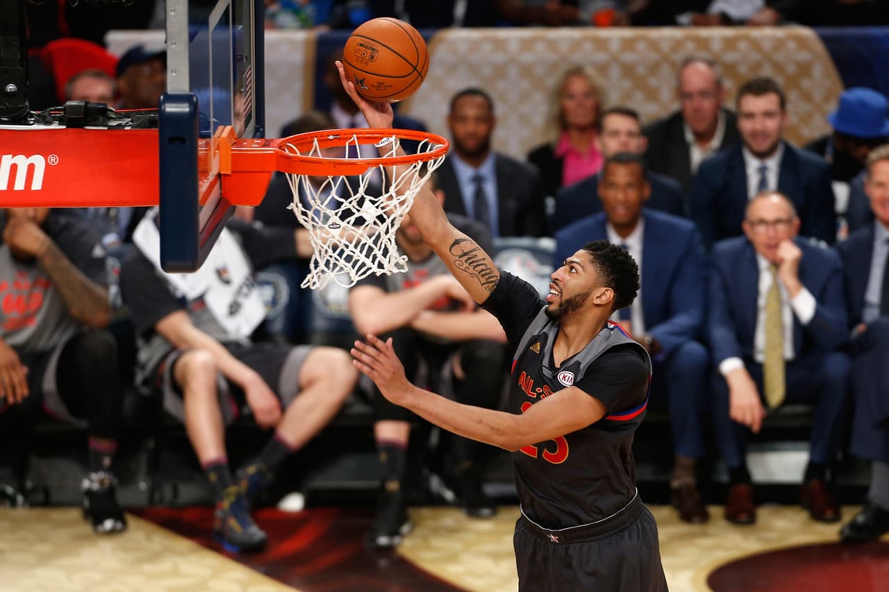 Anthony Davis, MVP del Partido de las Eztrellas de la NBA 2017.