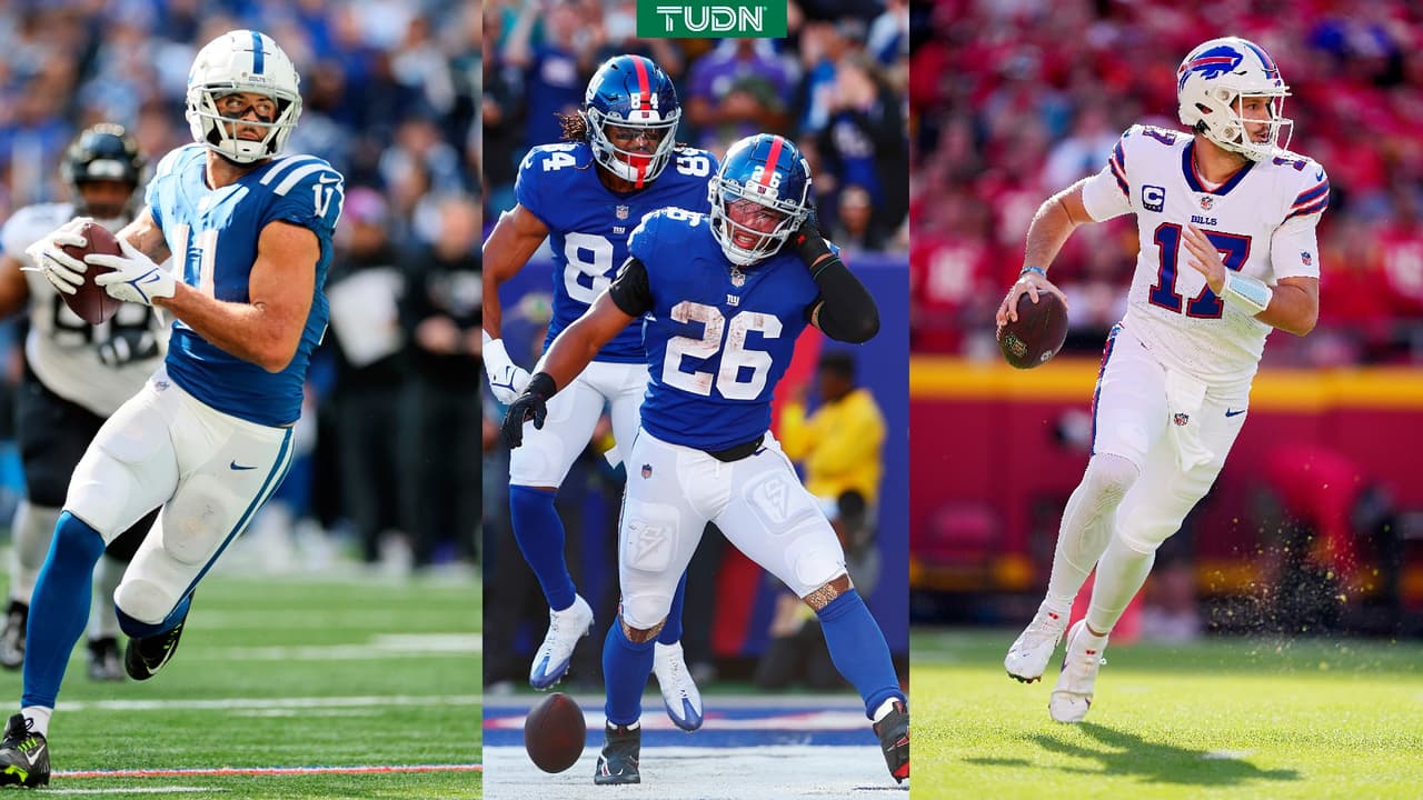 NFL Fantasy rankings, Semana 6: mejores y peores de los partidos de hoy