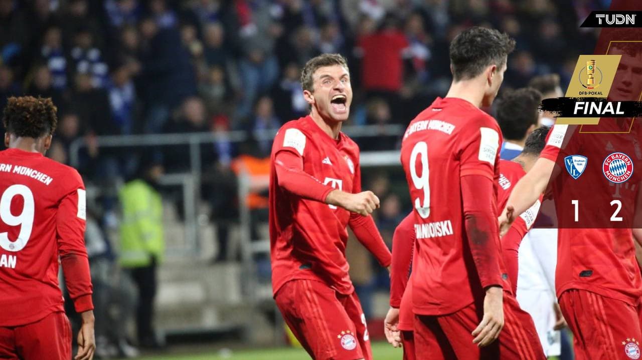 Bayern Múnich avanza con apuros en la Copa de Alemania