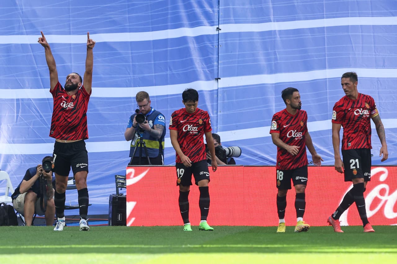 Mallorca se fue al frente con un gol de Vedat Muriqi, pero Real Madrid le dio la vuelta con tantos de Federico Valverde, Vinucius Junior, Rodrygi y Antonio Rudiger.