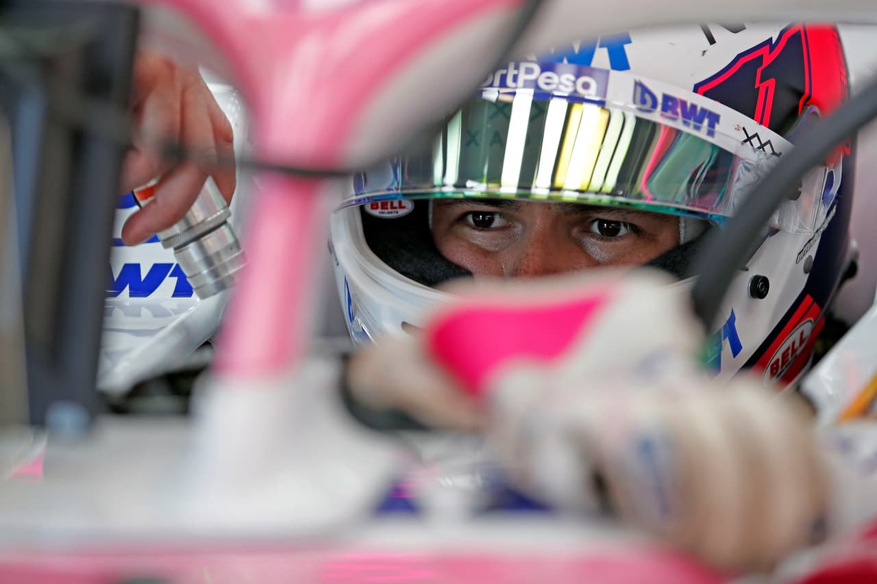 ‘Checo’ Pérez finalizó la práctica 1 con un mejor tiempo de 1:20.459 en la posición 17.