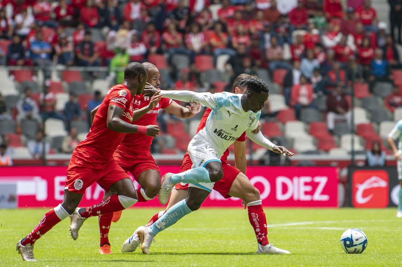 Partido correspondiente a la Jornada 1 del Apertura 2019 en el que el Querétaro se impuso 0-2 al Toluca en el Nemesio Diez.
<br>