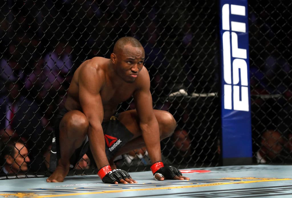 <b>Kamaru Usman – </b>El nigeriano compite en la categoría de peso wélter en la UFC donde es el actual campeón de la categoría.