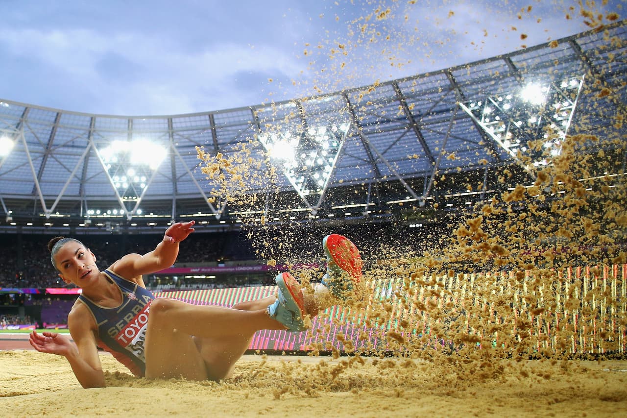 Ivana Spanovic, sin medalla en longitud por el número y el seguro