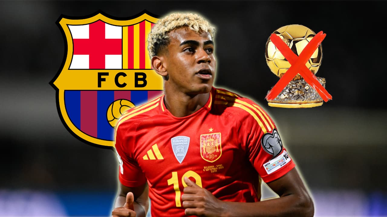 Lamine y su picante declaración del Balón de Oro: No he querido ganarlo