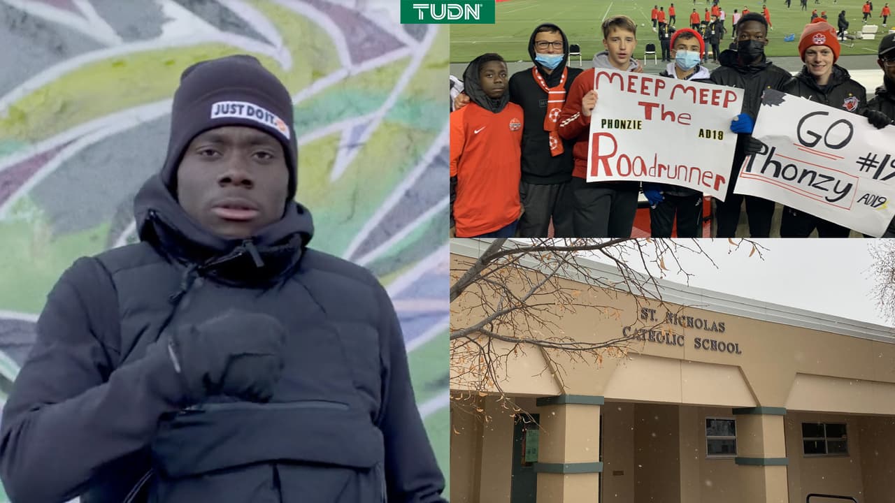 Donde todo inició: el high school de Edmonton que vio nacer a 'Phonzy' Davies