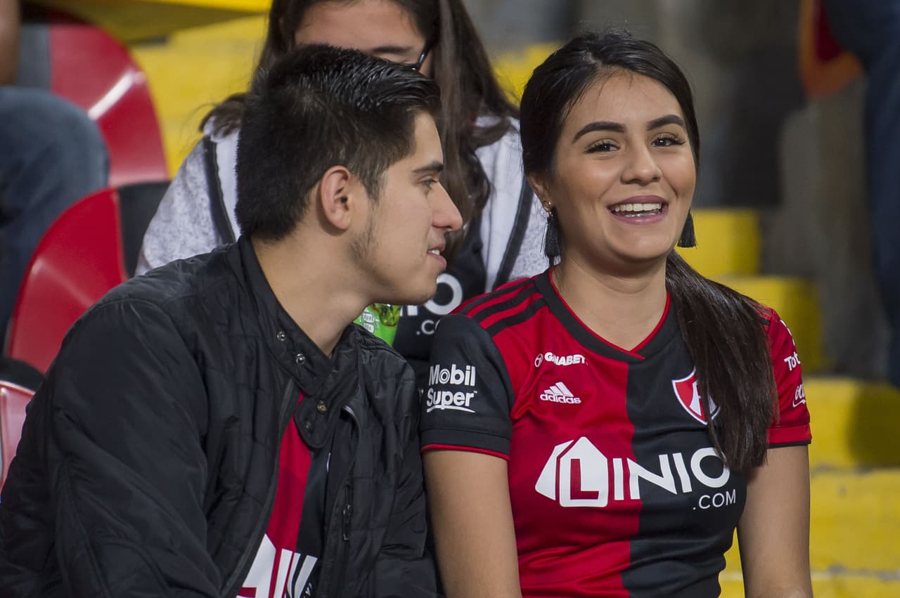 Los fanáticos del Atlas listos para el juego contra América en el Estadio Jalisco por la jornada 2 del Clausura 2019.