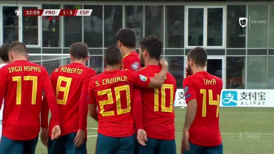 ¡GOOOL! Teitur Gestsson anota para Faroe Islands