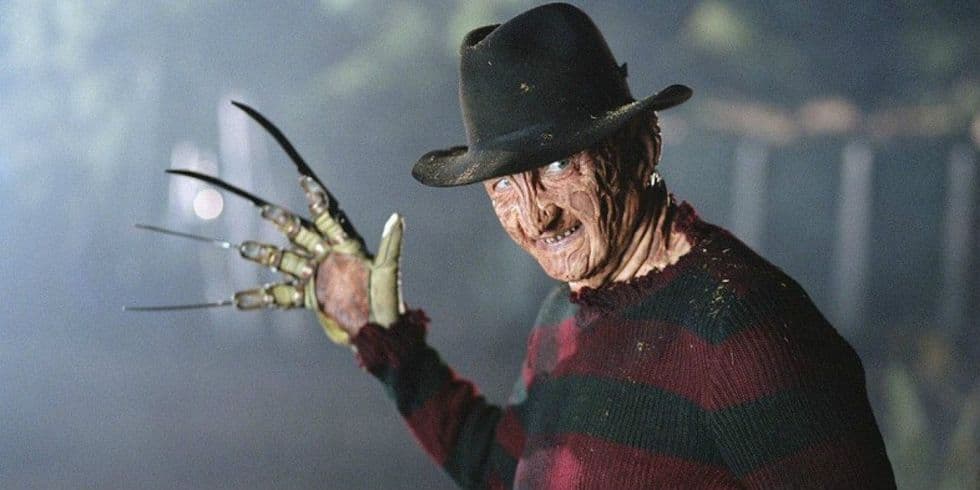 Es el más feo de todos con sus formas espantosas y aterradoras en la serie "Nightmare on Elm Street" (comenzando con el original en 1984). Es un asesino en serie que usa una mano enguantada con navajas para matar a sus víctimas en sus sueños antes de que también mueran en la vida real.
