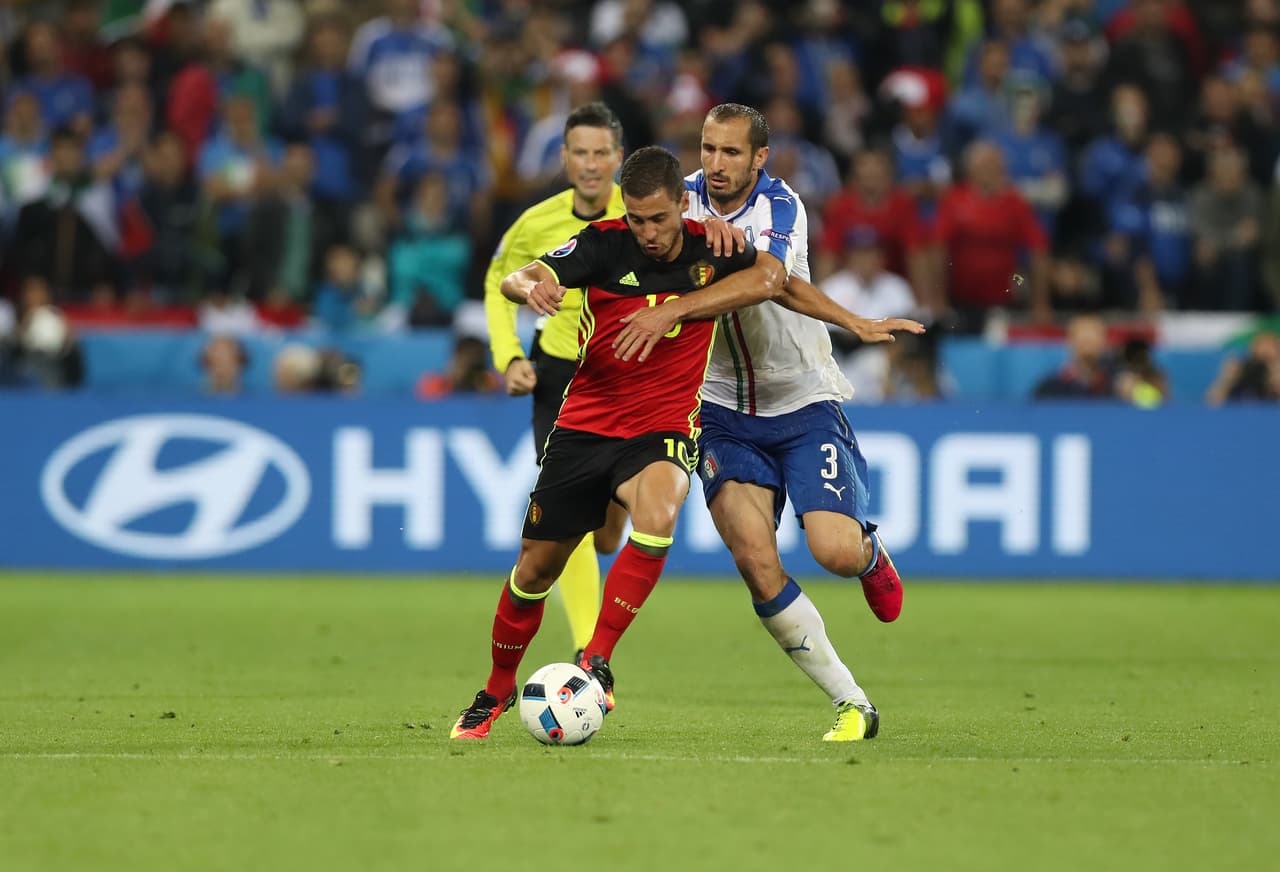 Bélgica tuvo la mayor posesión del esférico a lo largo del partido, pero la efectividad estuvo del lado de los azules.