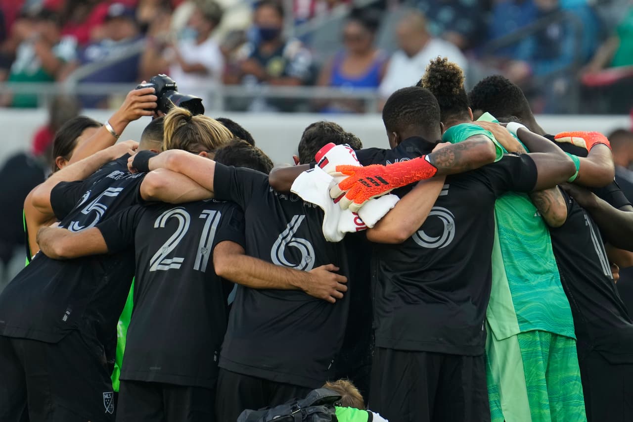 Las figuras de la MLS pusieron todo su orgullo.
<br>
