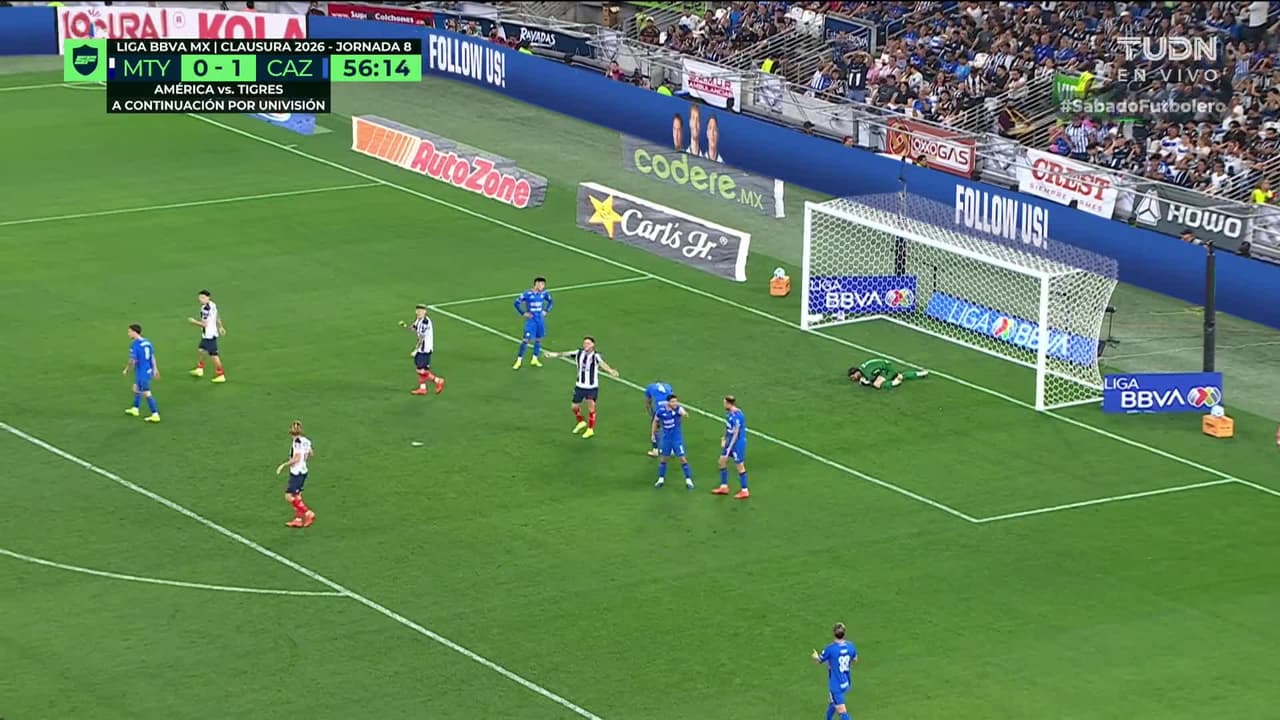 ¡TIRO ATAJADO! disparo por Luca Orellano.