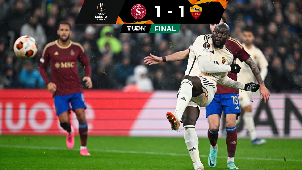 Resumen | Servette rescata el empate en casa ante la Roma