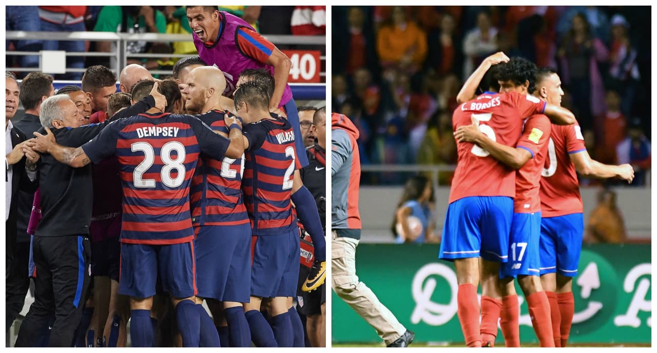 Concacaf: 
<b>Estados Unidos y Costa Rica se enfrentan el viernes </b>en una pelea por el segundo lugar del hexagonal. Los 'Ticos' tienen 11 unidades, mientras que el 'Team USA' suma 8.