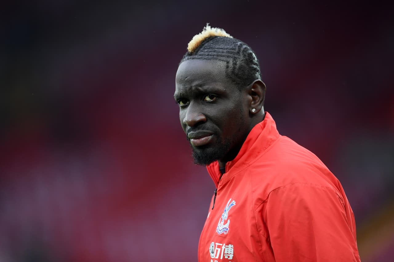LIVERPOOL, ENGLAND - JANUARY 19: Mamadou Sakho of Crystal Palace looks on prior to the Premier League match between Liverpool FC and Crystal Palace at Anfield on January 19, 2019 in Liverpool, United Kingdom. (Photo by Laurence Griffiths/Getty Images)