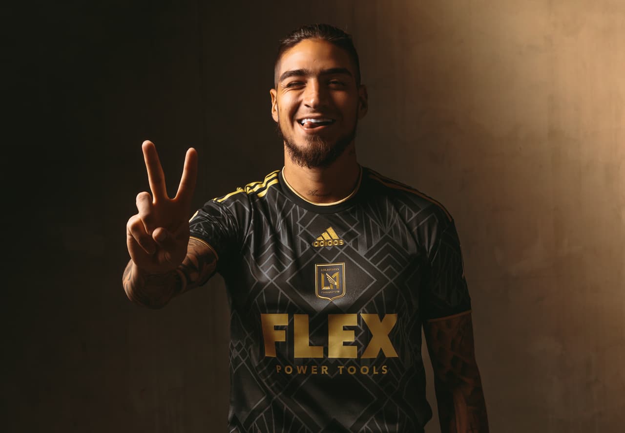 Chicho Arango muestra esta nueva expresión de los colores de Los Angeles Football Club.