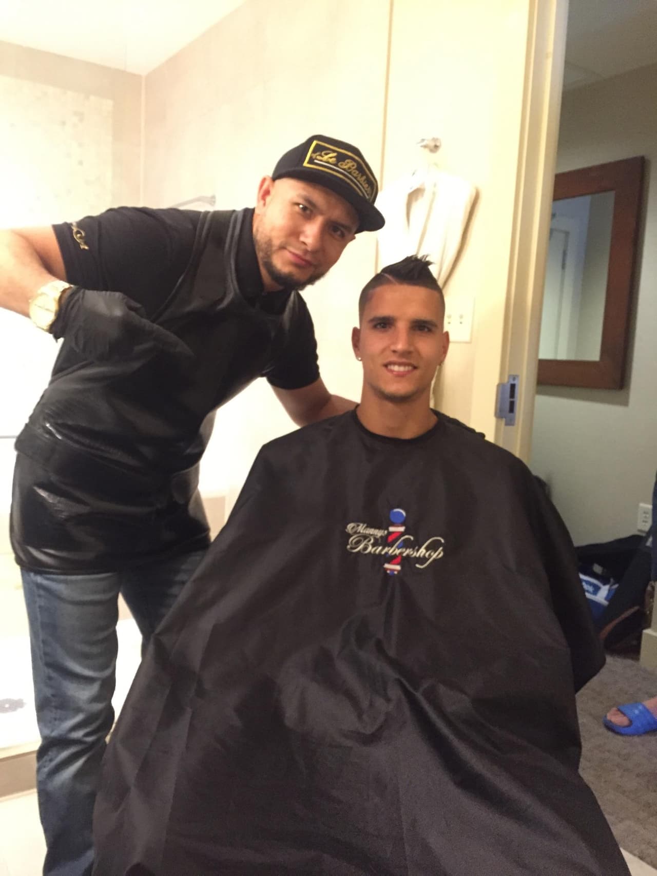 Lamela mantuvo su cresta pero un poco más acomodada.