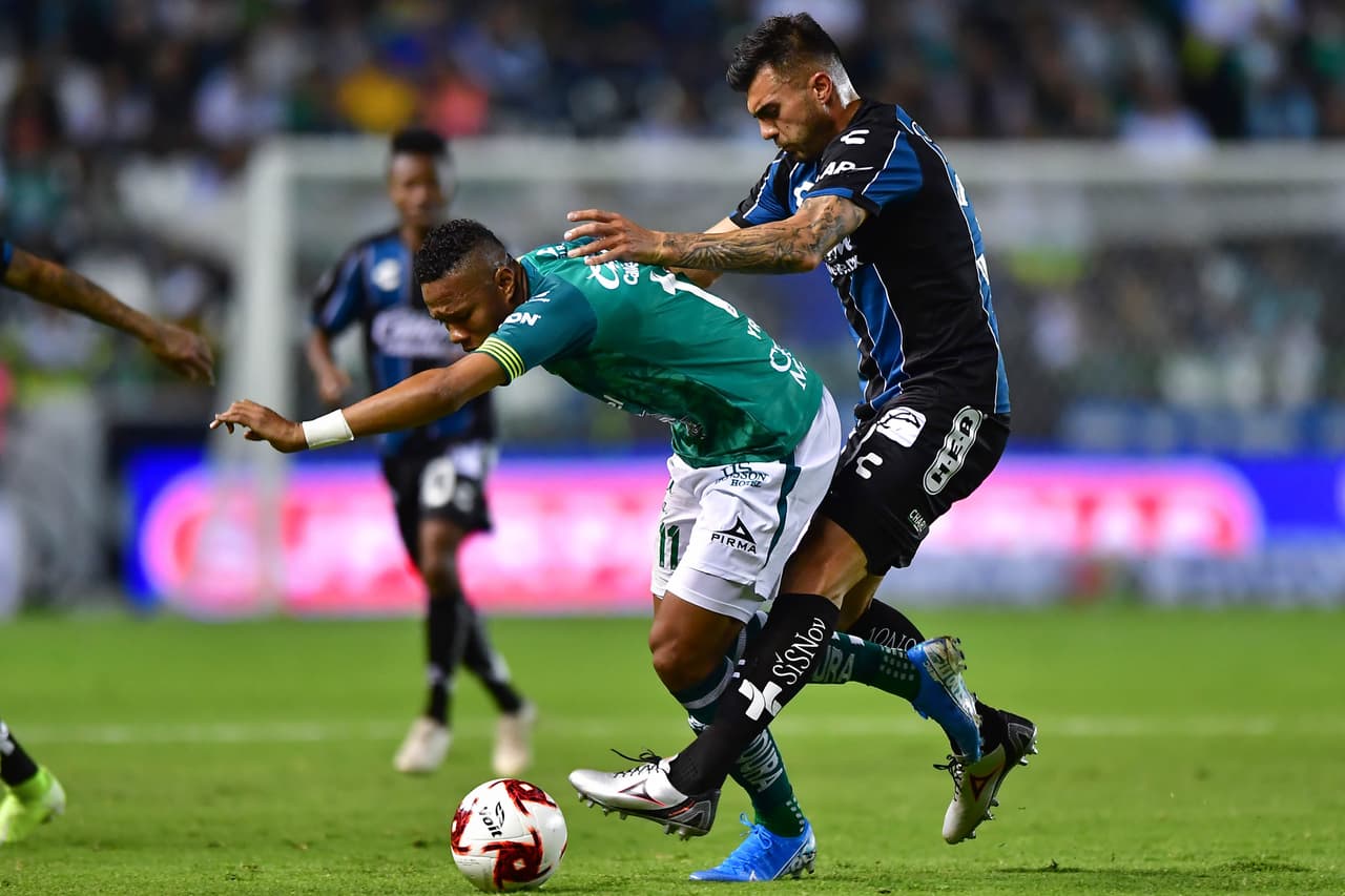Con goles de Ángel Mena y Leonardo Javier Ramos León se impone 3-1 al Querétaro.