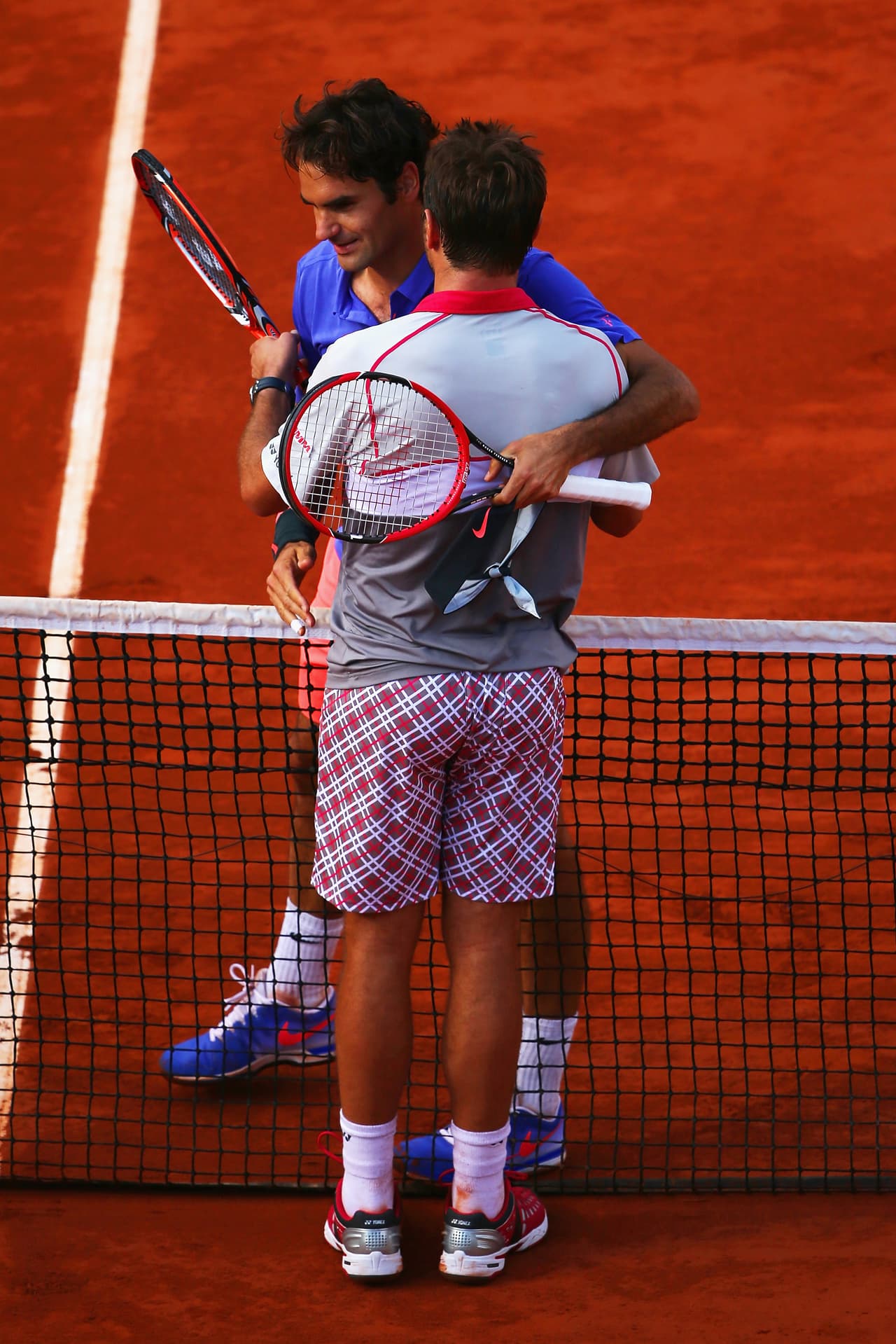 Con el viento como gran protagonista, el suizo Stan Wawrinka y el francés Jo-Wilfried Tsonga lograron adaptarse mejor y se clasificaron para semifinales.