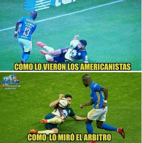 Memes América vs. Tigres