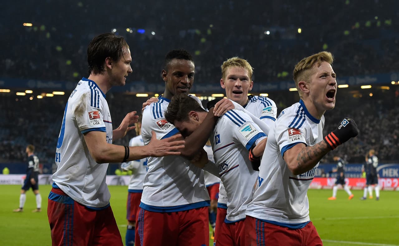 Hamburgo 2-0 Hertha Berlín: Nicolai Muller da aire al Hamburgo