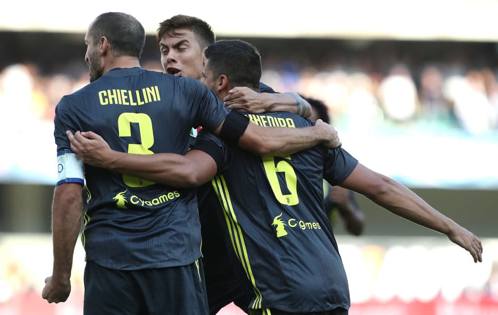 La confianza se contagió en el equipo con la idea de empezar la defensa del título en el fútbol italiano con éxito.