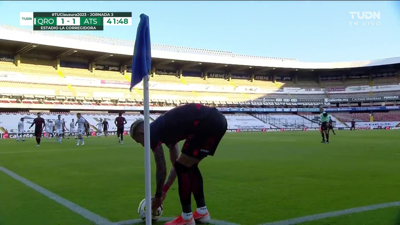 ¡GOOOL! Julián Quiñones anota para Atlas.