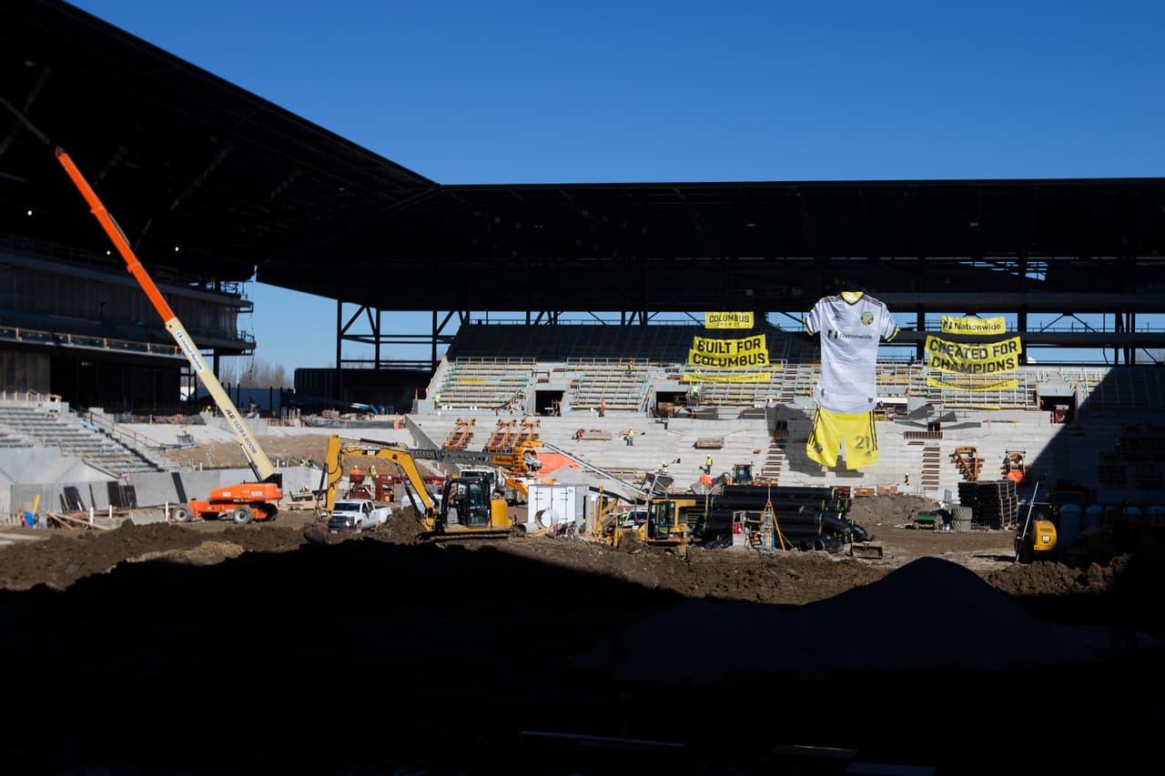 Columbus Crew dejará atrás al Historic Crew Stadium cuando pueda jugar en el nuevo lugar.
<br>