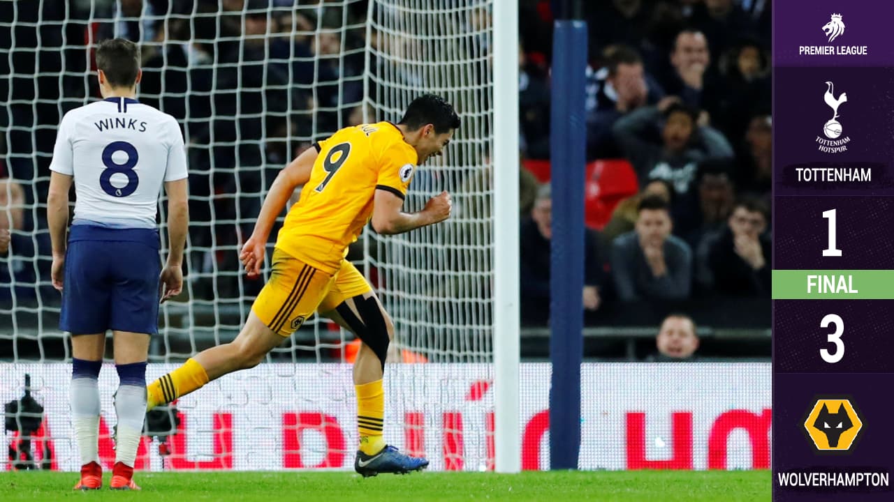Shock en la Premier: Raúl Jiménez y Wolverhampton humillaron al súper Tottenham