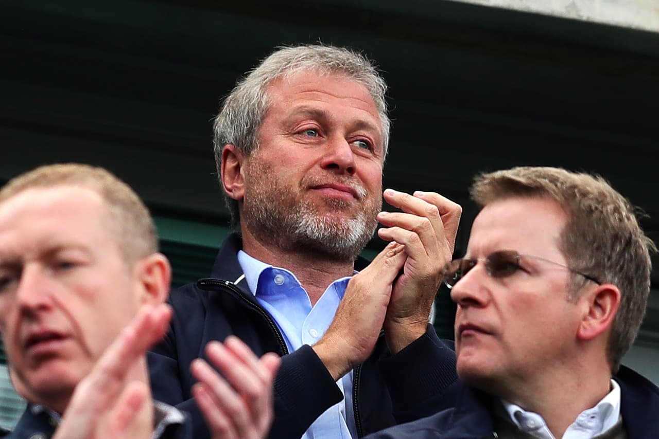 4. Roman Abramovich - 12.4 billones de dólares: Chelsea F.C. (Premier League).