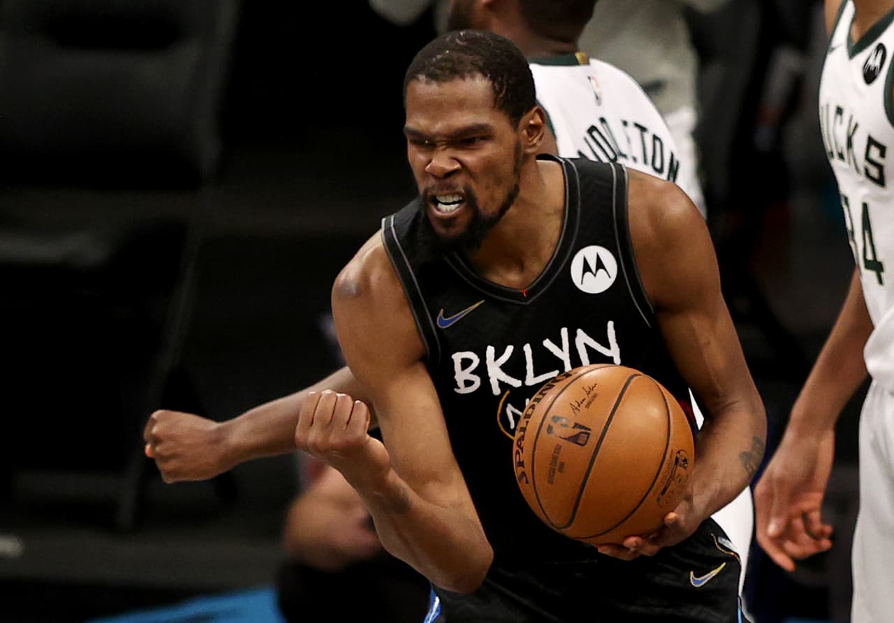 Durant hizo historia en la NBA en el Juego 5 ante los Bucks.