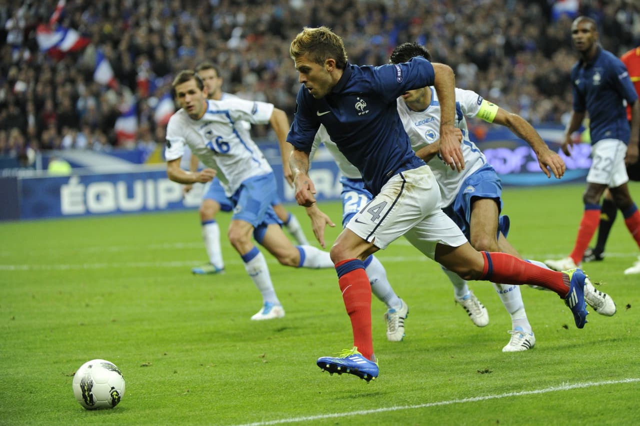 La velocidad de Ménez y su capacidad para ser asistente y goleador a la vez es una de las cualidades que en su momento le dio al atacante un espacio entre la élite francesa.