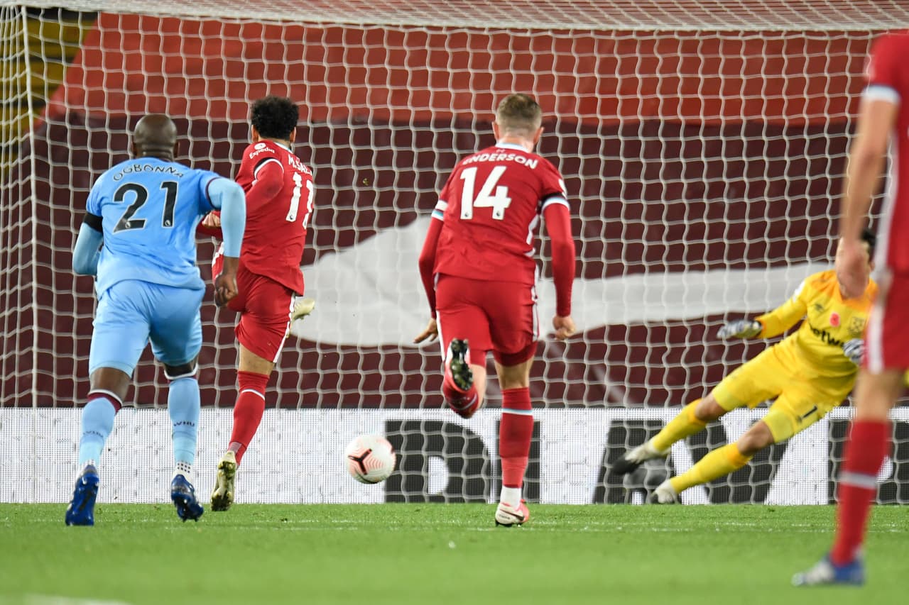 Los de Klopp vencieron en casa al West Ham; la próxima jornada de la Premier League visitarán al Manchester City. | Pablo Fornals (10’) abrió el marcador y adelantó a los visitantes. Salah (42’) emparejó los cartones y Digo Jota (85’) resolvió el partido en la recta final.