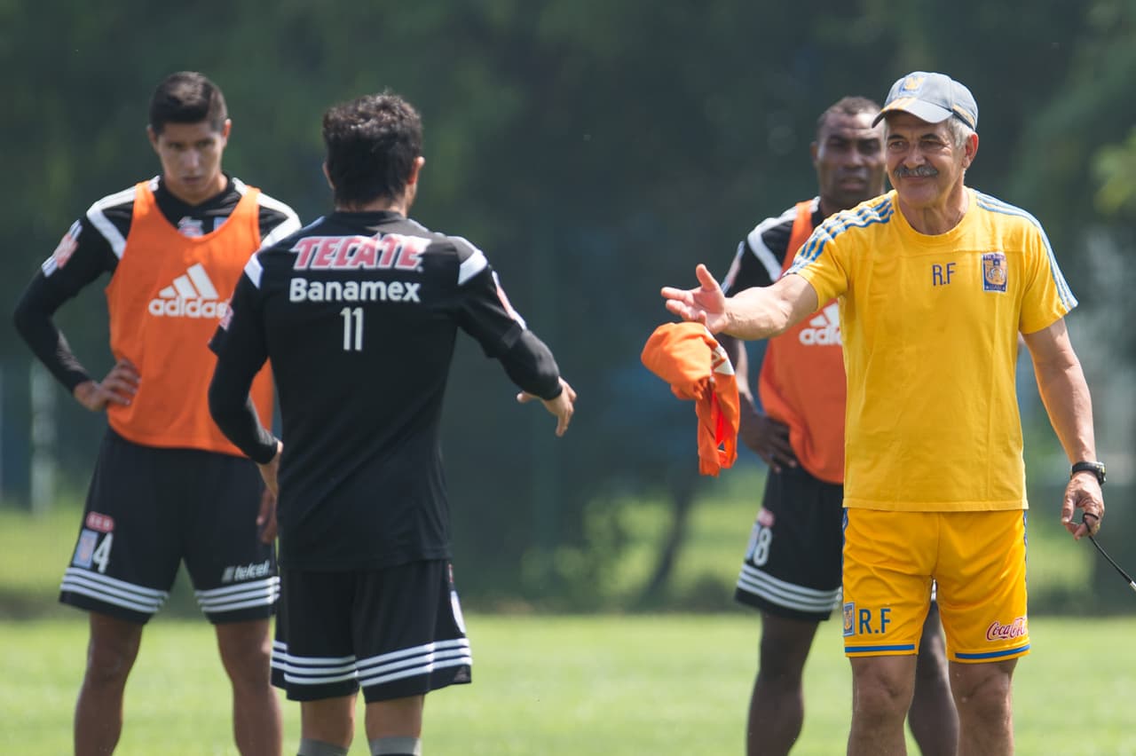 El 'Tuca' volvió a los entrenamientos con Tigres