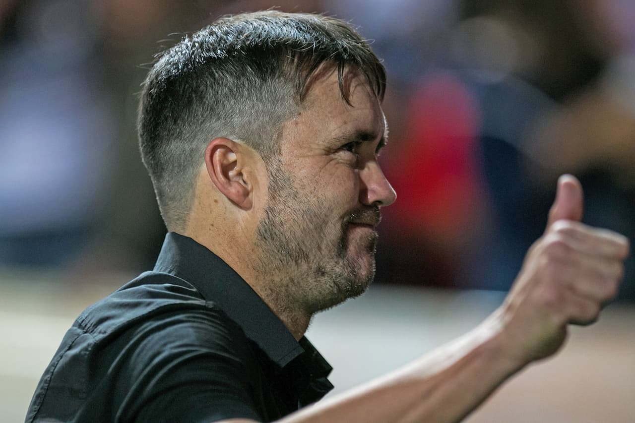 Por fin Eduardo Coudet pudo irse con una sonrisa. Su equipo le respondió y puede trabajar tranquilo de cara a la Jornada seis.