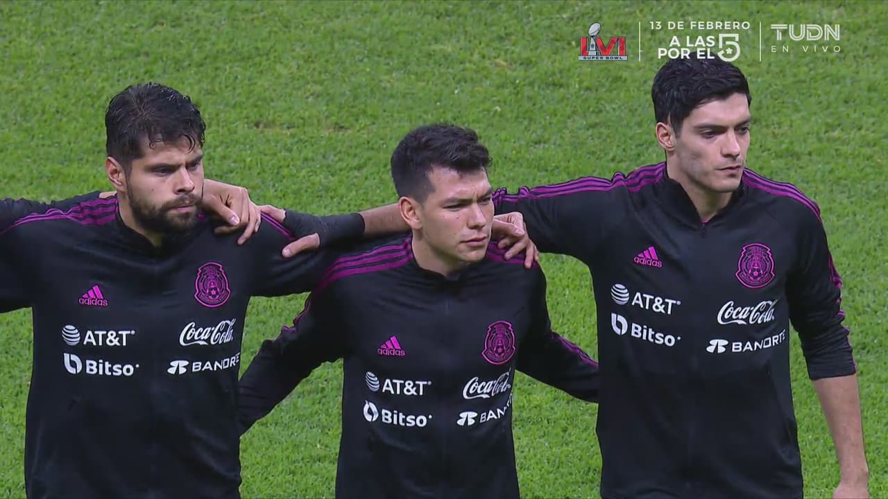 ¡Vibrante ceremonia! Así se vivió el himno de México ante Panamá