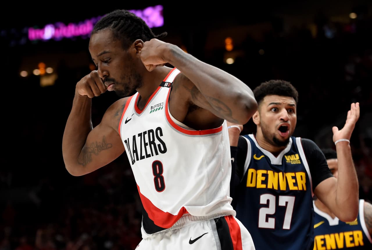 Los Trail Blazers habían cerrado la primera mitad con ventaja de seis puntos (63-57) por lo que se encaminaban a poner la serie 3-1 a su favor.
